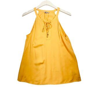 NAKED ZEBRA yellow tank tap with tie detail size medium